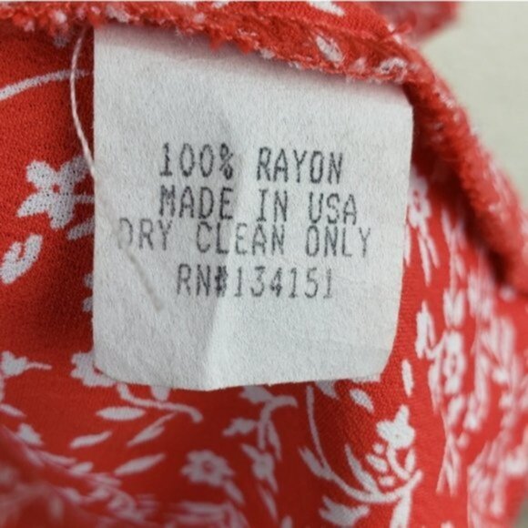 Revolve OTIS & MACLAIN Cropped Floral Top Blouse Oversized size XS Microfloral - Picture 10 of 11